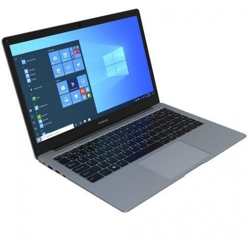 Laptop Prestigio SmartBook 141 C7, Intel Celeron N3350, 14.1inch, RAM 4GB, eMMC 128GB, Intel HD Graphics 500, Windows 10, Gri