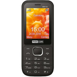 Telefon mobil MaxCom MM142, Dual SIM, 32GB, 2G, Black