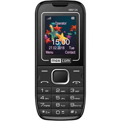 Telefon mobil MaxCom MM134, Dual SIM, Black