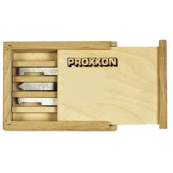Set 3 cutite pentru filete, Proxxon 24552