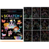 Set 9 planse razuibile Scratch ArtCards Bambinice, Zane