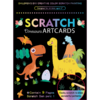 Set 9 planse razuibile Scratch ArtCards Bambinice, Dinozauri