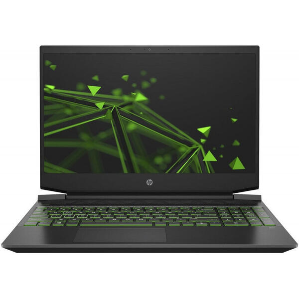 Laptop HP Gaming 15.6'' Pavilion 15-ec2084nq, FHD IPS, Procesor AMD Ryzen™ 7 5800H (16M Cache, up to 4.4 GHz), 16GB DDR4, 512GB SSD, GeForce RTX 3050 4GB, Free DOS, Shadow Black