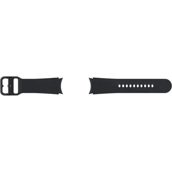 Curea smartwatch Samsung Sport Band pentru Galaxy Watch4 20mm S/M, Black