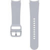 Curea smartwatch Samsung Sport Band pentru Galaxy Watch4 20mm S/M, Argintiu