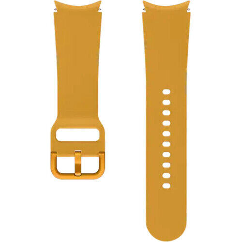 Curea smartwatch Samsung Sport Band pentru Galaxy Watch4 20mm S/M, Mustard