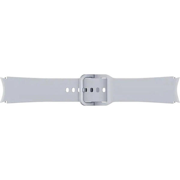 Curea smartwatch Samsung Sport Band pentru Galaxy Watch4 44mm M/L, Argintiu