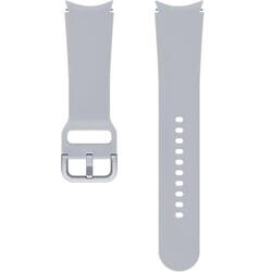 Curea smartwatch Samsung Sport Band pentru Galaxy Watch4 44mm M/L, Argintiu