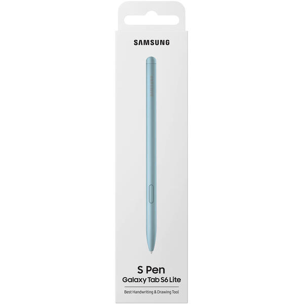 Samsung Galaxy S Pen pentru Tab S6 Lite, 10.4", conexiune Bluetooth, Blue