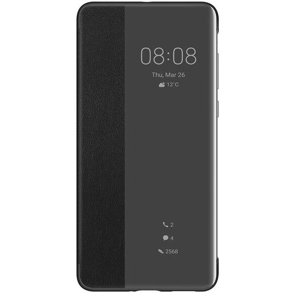 Husa de protectie Huawei Smart View Flip pentru P40, Black