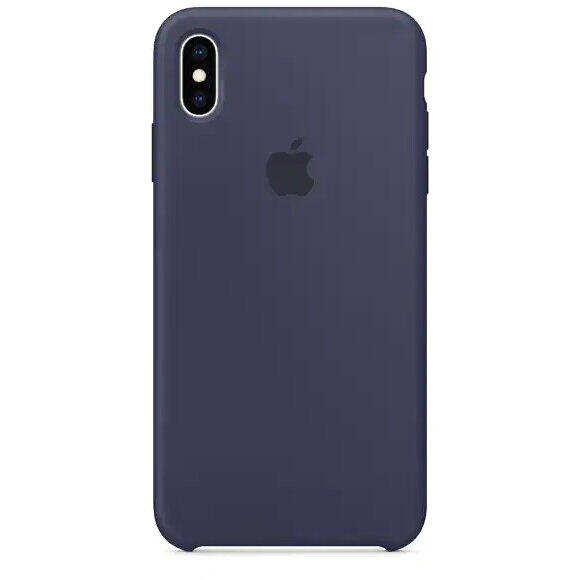 Carcasa pentru APPLE iPhone Xs Max, MRWG2ZM/A, silicon, Midnight Blue