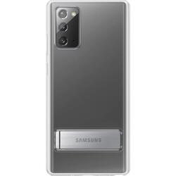 Protectie Spate Samsung Standing Cover EF-JN980CTEGEU pentru Samsung Galaxy Note 20 (Transparent)