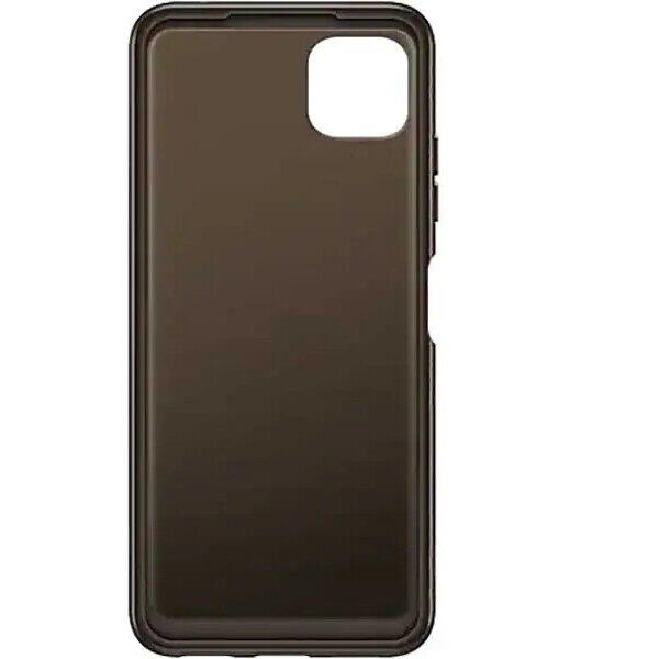 Carcasa Soft Clear Cover pentru SAMSUNG Galaxy A22 5G, EF-QA226TBEGEU, Black