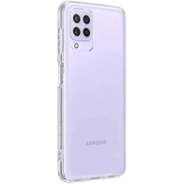 Carcasa Soft Clear Cover pentru SAMSUNG Galaxy A22, EF-QA225TTEGEU, transparent