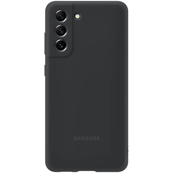 Husa Protectie Spate Samsung EF-PG990TBEGWW pentru Samsung Galaxy S21 FE (Gri)