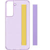 Carcasa Clear Strap Cover pentru SAMSUNG Galaxy S21 FE, EF-XG990CVEGWW, Lavender