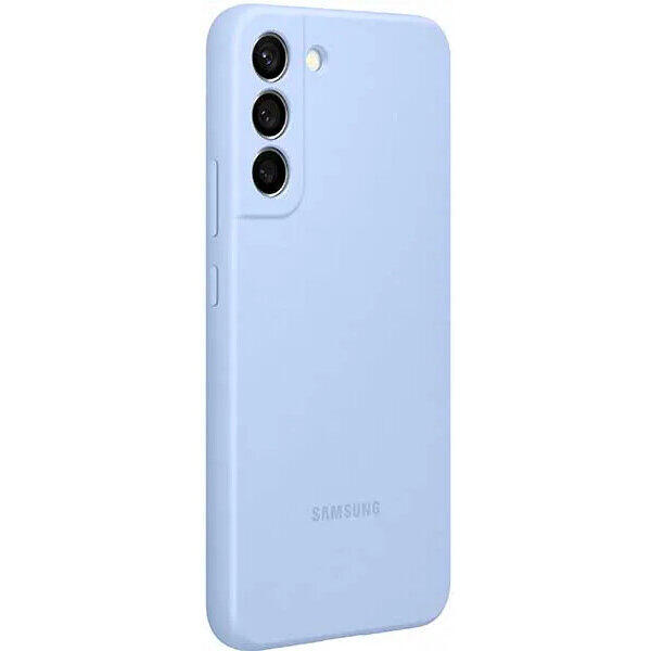 Carcasa Silicon Cover pentru SAMSUNG Galaxy S22 Plus, EF-PS906TLEGWW, Sky Blue