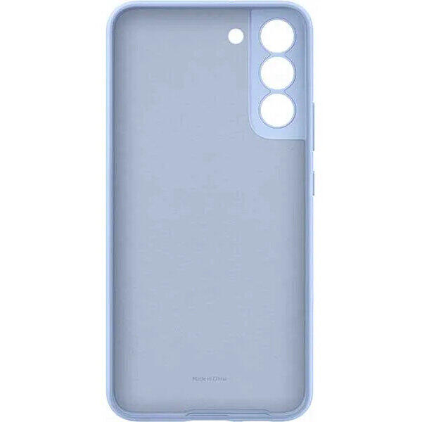 Carcasa Silicon Cover pentru SAMSUNG Galaxy S22 Plus, EF-PS906TLEGWW, Sky Blue