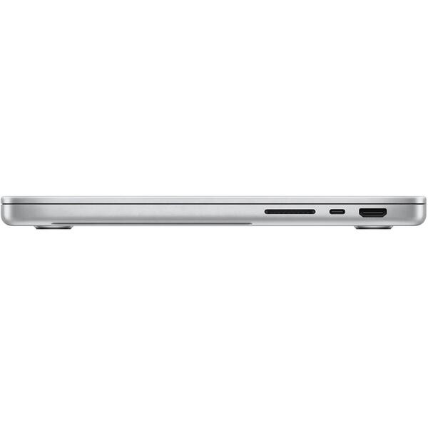 Laptop Apple MacBook Pro 14 (2021) cu procesor Apple M1 Pro, 10 nuclee CPU and 16 nuclee GPU, 16GB,1TB SSD, Argintiu