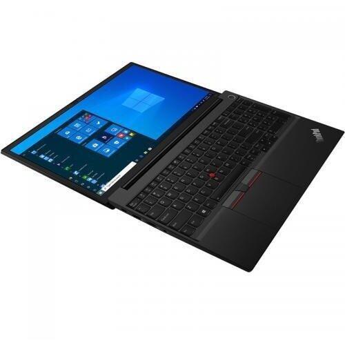 Laptop Lenovo ThinkPad E15 Gen 2, Intel Core i7-1165G7, 15.6inch, RAM 16GB, SSD 512GB, Intel Iris Xe Graphics, Windows 11 Pro, Negru