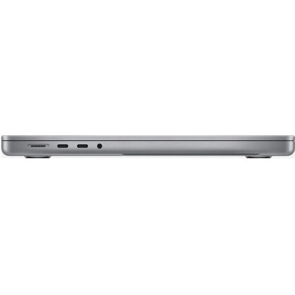 Laptop Apple MacBook Pro 14 cu procesor Apple M1 Pro, 10 nuclee CPU si16 nuclee GPU, 16 GB, 512 SSD, Gri