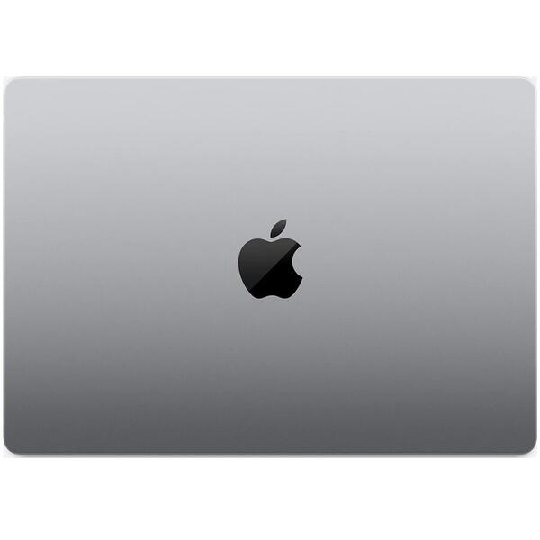 Laptop Apple MacBook Pro 14 cu procesor Apple M1 Pro, 10 nuclee CPU si16 nuclee GPU, 16 GB, 512 SSD, Gri