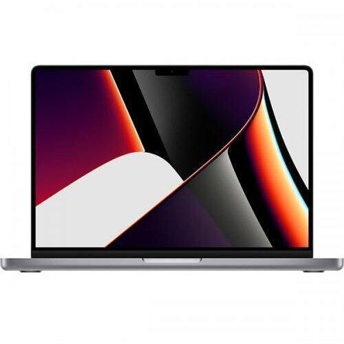 Laptop Apple MacBook Pro 14, Apple M1 Pro Deca Core, 14.2inch, RAM 16GB, SSD 512GB, Apple M1 Pro 16 core Graphics, MacOS Monterey, Tastatura RO, Gri