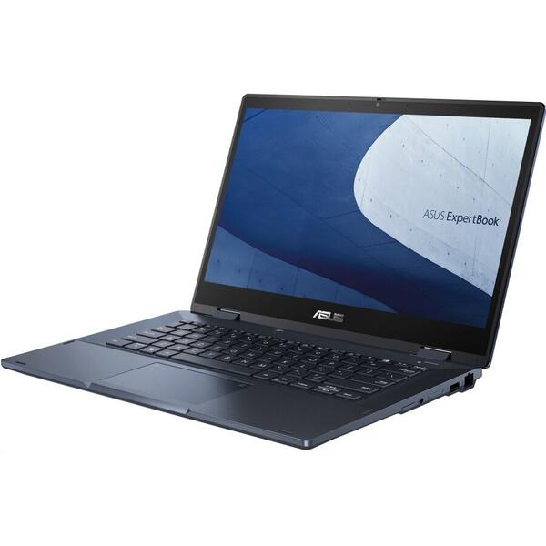 Laptop 2-in-1 Asus ExpertBook B3 Flip B3402FEA 14inchFHD, Intel Core i7-1165G7, 16GB RAM, 1TB SSD, Iris Xe, Win11 Pro, Negru