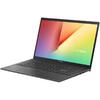 Laptop ASUS VivoBook 15 M513UA cu procesor AMD Ryzen™ 7 5700U, 15.6inch Full HD, 16GB, 512GB SSD, AMD Radeon Graphics, Windows 11 Home, Negru
