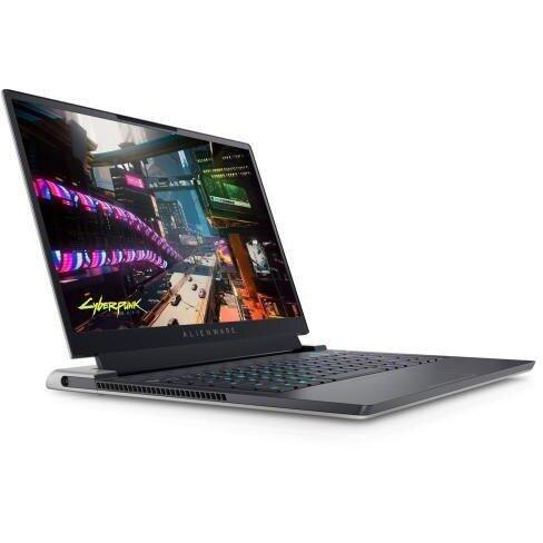 Laptop Gaming Dell Alienware X15 R2, Intel Core i7-12700H, 15.6inch, RAM 32GB, SSD 2x 2TB, nVidia GeForce RTX 3080 Ti 16GB, Windows 11 Pro, Argintiu