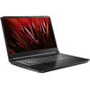 Laptop Gaming Acer Nitro 5 AN517-41-R494, AMD Ryzen 7 5800H, 17.3inch, RAM 16GB, SSD 512GB, nVidia GeForce RTX 3060 6GB, No Os, Negru
