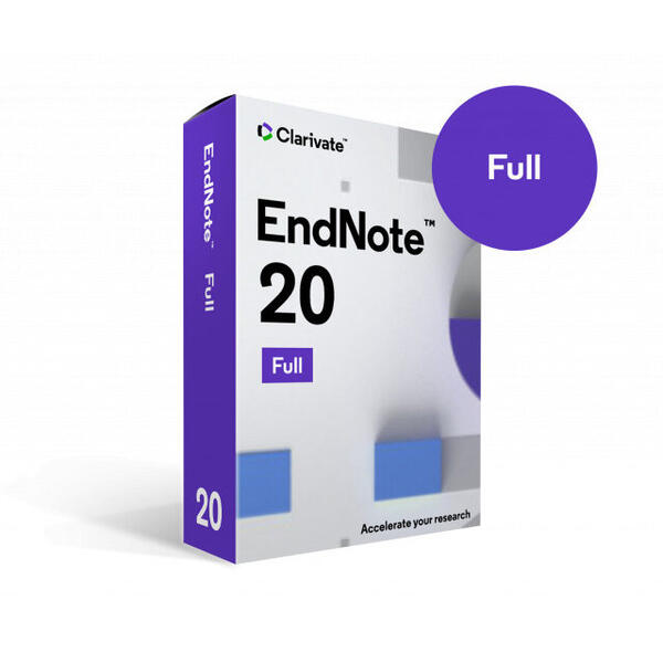CLARIVATE ANALYTIC EndNote 20, Full, licenta electronica