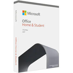 Microsoft Office Home and Student 2021 64-bit, All Languages, 1 PC, licenta electronica