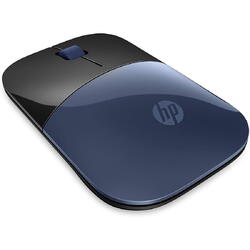 Mouse Optic HP Z3700, USB Wireless, Negru-Albastru
