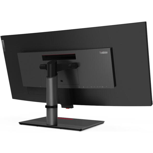 Monitor LED Lenovo ThinkVision P40w-20 39.7 inch 4 ms Negru Webcam USB-C Thunderbolt 75 Hz