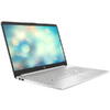 Laptop HP 15s-eq2005nq, AMD Ryzen 7 5700U, 15.6inch, RAM 8GB, SSD 256GB, AMD Radeon Graphics, Windows 11 Home, Argintiu