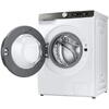 Masina de spalat rufe Samsung WW90T534DAT/S7, 9 kg, 1400 rpm, Clasa A, Motor Digital Inverter, Eco Bubble™, Auto Dispenser, Steam Wash, WiFi Smart Things, Alb