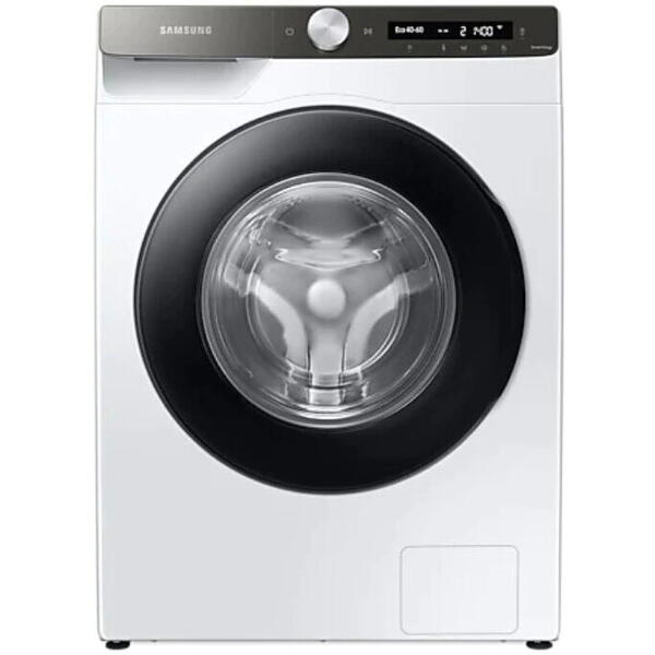 Masina de spalat rufe Samsung WW90T534DAT/S7, 9 kg, 1400 rpm, Clasa A, Motor Digital Inverter, Eco Bubble™, Auto Dispenser, Steam Wash, WiFi Smart Things, Alb