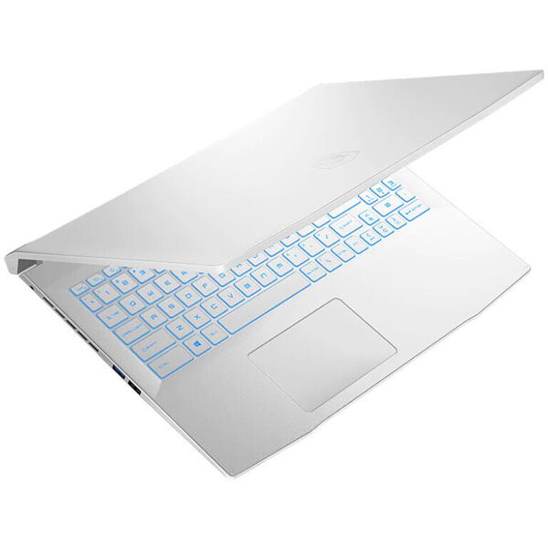 Laptop Gaming MSI Sword 15 A11UE-643XRO cu procesor Intel Core i7-11800H, 15.6”, Full HD, 144Hz, 16GB, 1TB SSD, NVIDIA® GeForce RTX™ 3060, No OS, White