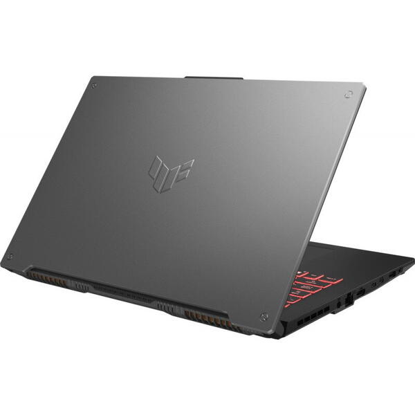 Laptop ASUS Gaming 17.3'' TUF A17 FA707RR, FHD 144Hz, Procesor AMD Ryzen™ 7 6800H (16M Cache, up to 4.7 GHz), 16GB DDR5, 1TB SSD, GeForce RTX 3070 8GB, No OS, Mecha Gray