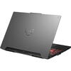 Laptop ASUS Gaming 15.6'' TUF A15 FA507RM, QHD 165Hz, Procesor AMD Ryzen™ 7 6800H (16M Cache, up to 4.7 GHz), 16GB DDR5, 1TB SSD, GeForce RTX 3060 6GB, No OS, Mecha Gray