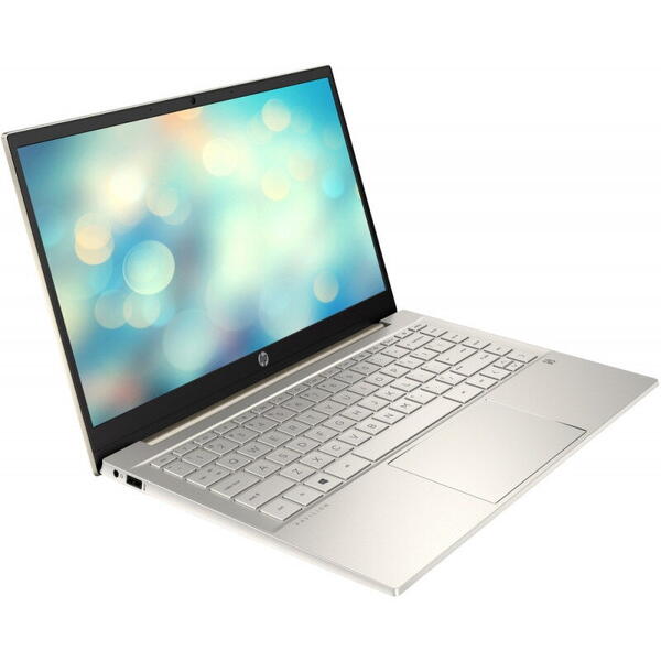 Laptop HP 14'' Pavilion 14-dv1012nq, FHD IPS, Procesor Intel® Core™ i5-1155G7 (8M Cache, up to 4.50 GHz), 16GB DDR4, 512GB SSD, Intel Iris Xe, Win 11 Home, Warm Gold