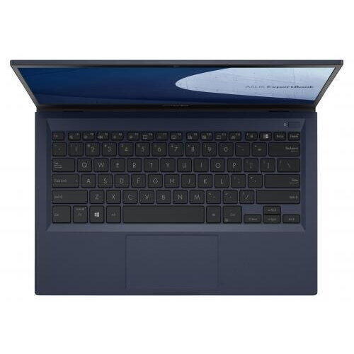 Laptop ASUS ExpertBook B1400CEAE-EB1850R, Intel Core i3-1115G4, 14inch, RAM 8GB, SSD 512GB, Intel UHD Graphics, Windows 10 Pro, Negru