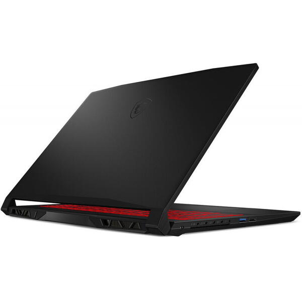 Laptop MSI Gaming 15.6'' Katana GF66 12UC, FHD 144Hz, Procesor Intel® Core™ i5-12500H (18M Cache, up to 4.50 GHz), 16GB DDR4, 512GB SSD, GeForce RTX 3050 4GB, No OS, Black