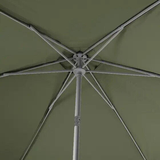 OEM Umbrela pentru terasa si gradina, verde, diametru 270 cm