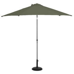 Umbrela pentru terasa si gradina, verde, diametru 270 cm