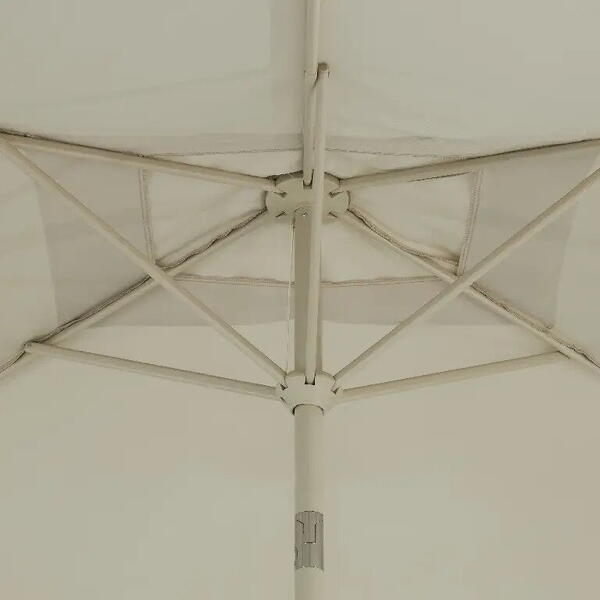 OEM Umbrela pentru terasa si gradina, bej, diametru 270 cm