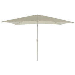 Umbrela pentru terasa si gradina, alb, diametru 300 cm