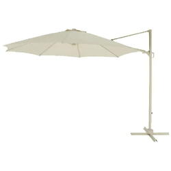 Umbrela pentru terasa si gradina, bej, diametru 350 cm