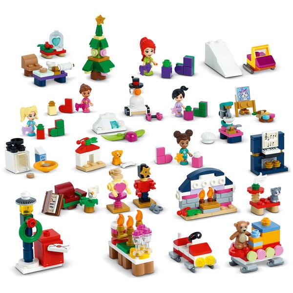 LEGO® LEGO Friends - Calendar de advent 41690, 370 piese